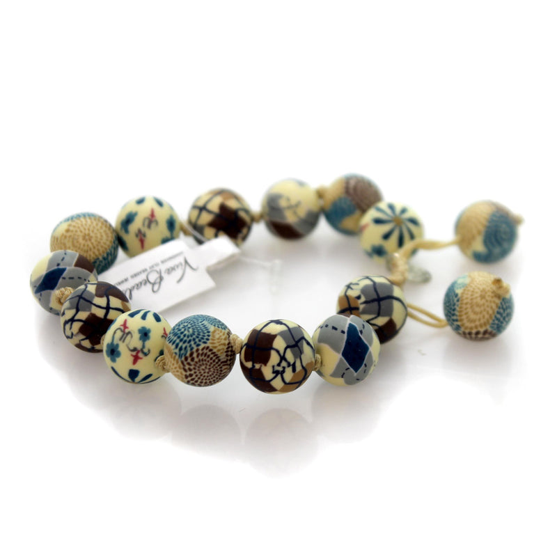 Jewelry Argyle Chunky Tie Bracelet Clay Adjustable 06401823 (35090)