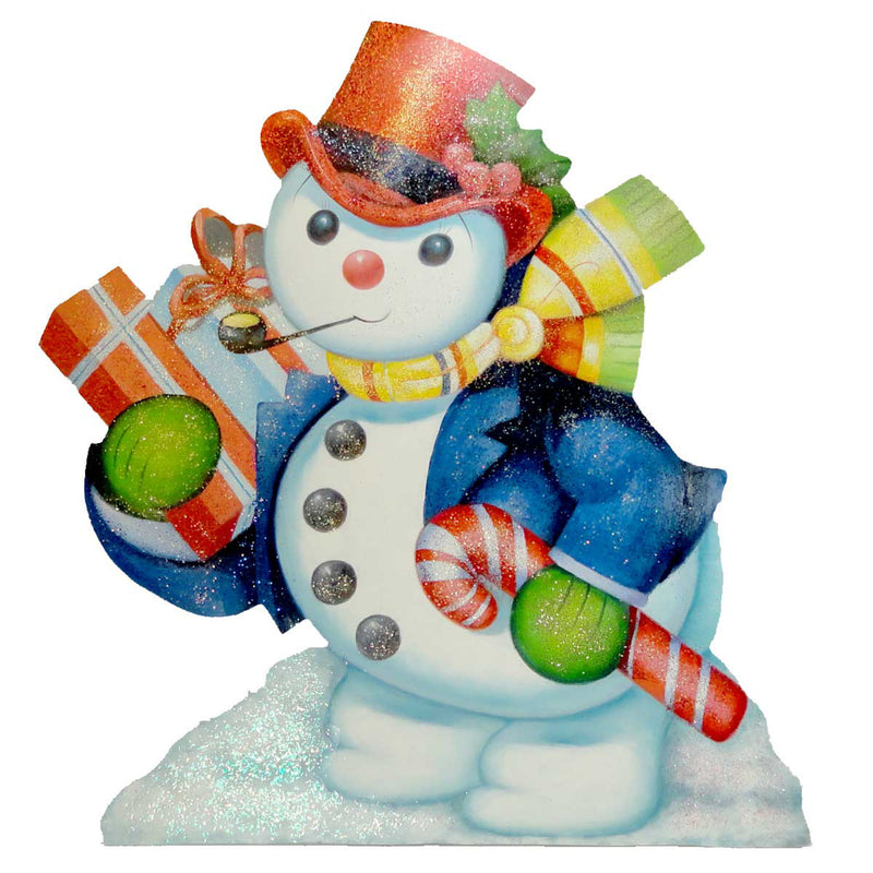 Christopher Radko Snowman Board Board Home For The Holidays Christmas (3540)