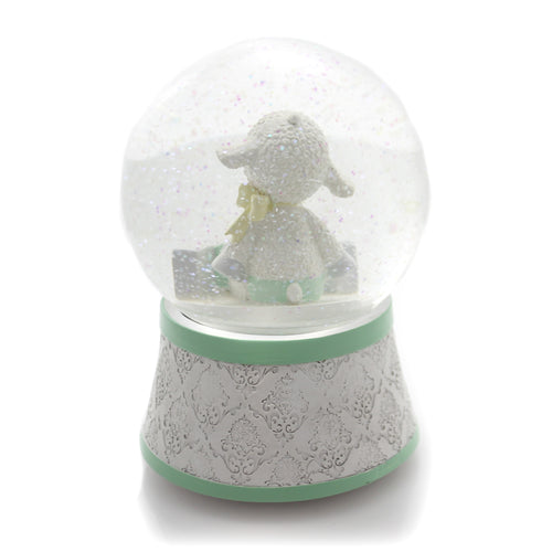 Child Related Lamb Water Globe - - SBKGifts.com