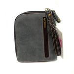 Handbags Piano Zip Around Wallet - - SBKGifts.com