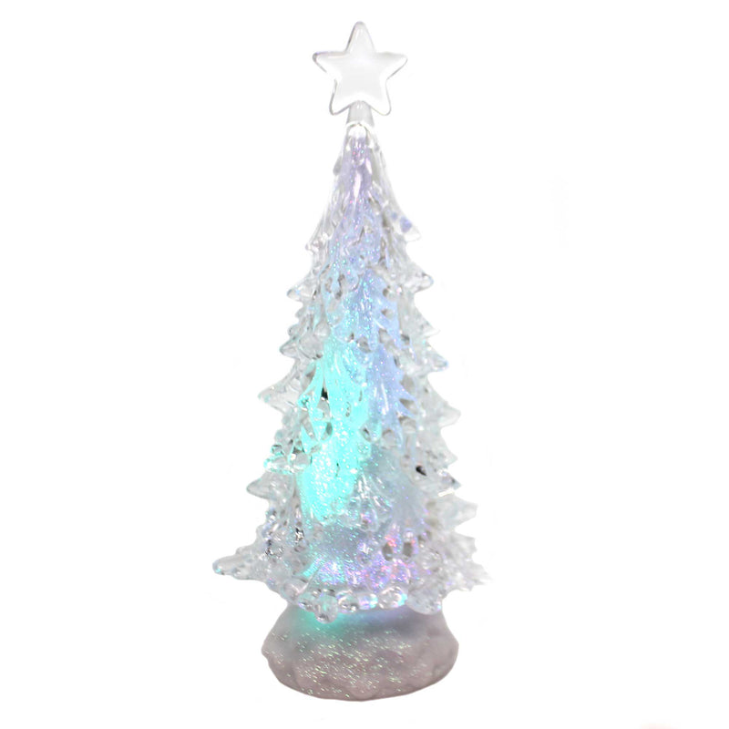 Christmas Tri Colored Spinning Tree Plastic Led Revolving 131505 (38044)