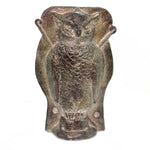 Fall Owl Tabletop Mold Polyresin Wisdom Bird 41124C (38801)