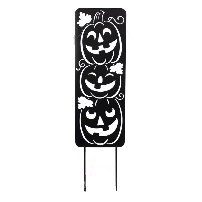 (38815) Jack-O-Lantern Metal Panel