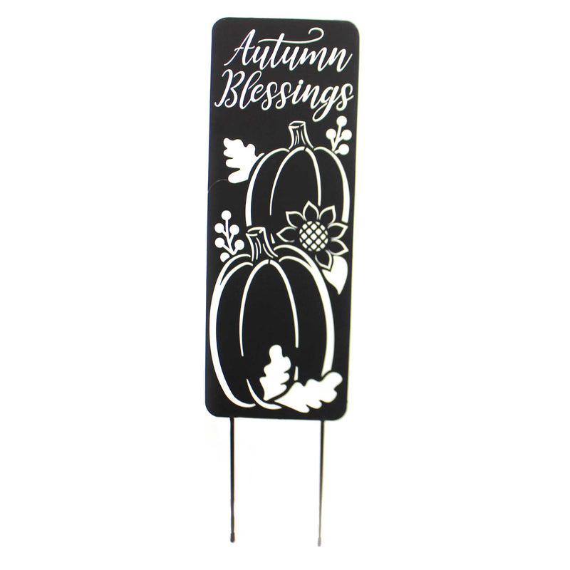 Home & Garden Autumn Blessings Metal Panel Metal Fall Pumpkins 44603 (38816)