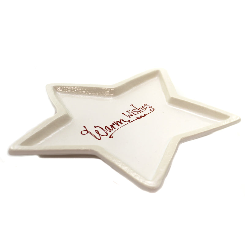 Tabletop Warms Wishes Star Dish - - SBKGifts.com