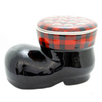 Tabletop Candy Cane Boot Container - - SBKGifts.com