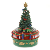 (39213) Christmas Animated Musical Tree, 5.25 Inch, Deck The Hall 19737