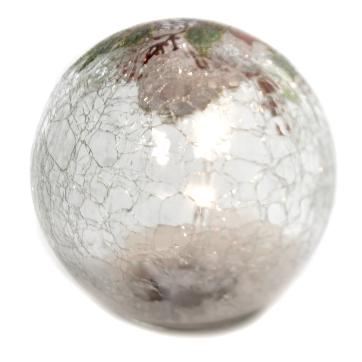 Christmas Glass Ball With Mitten Lg - - SBKGifts.com