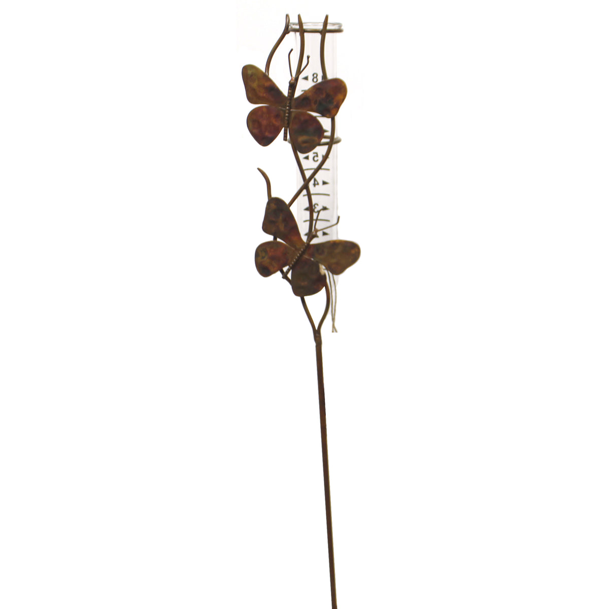Home & Garden Butterfly Duo Rain Gauge - - SBKGifts.com