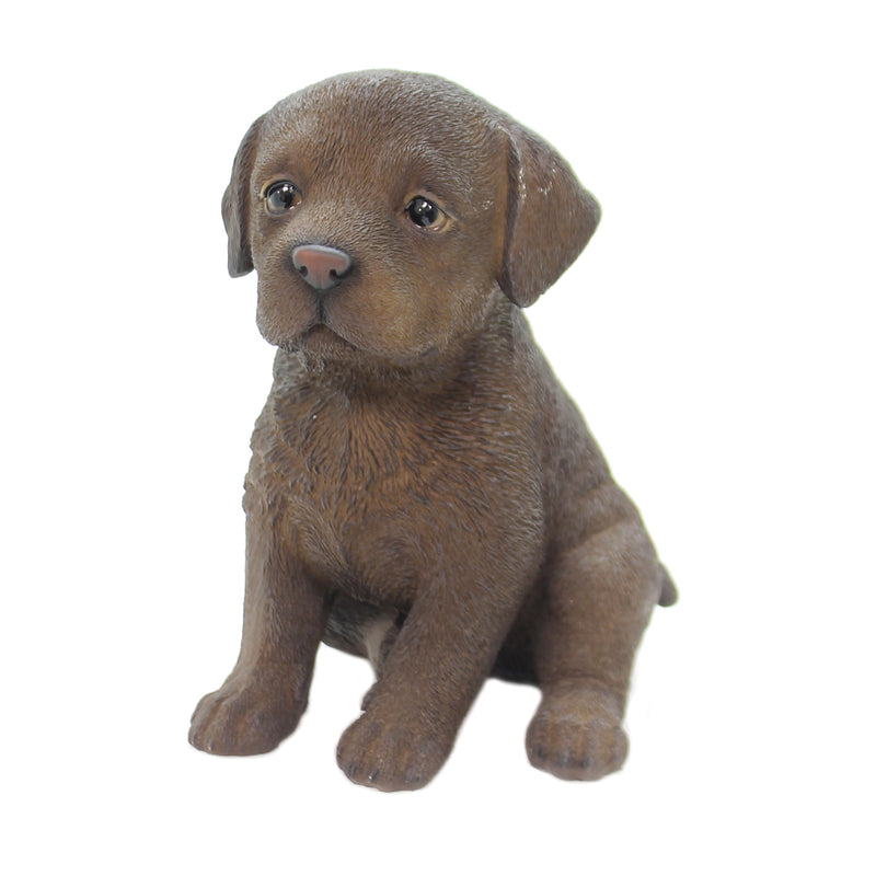 Animal Chocolate Lab Puppy Polyresin Mans Best Friend 12641 (40351)