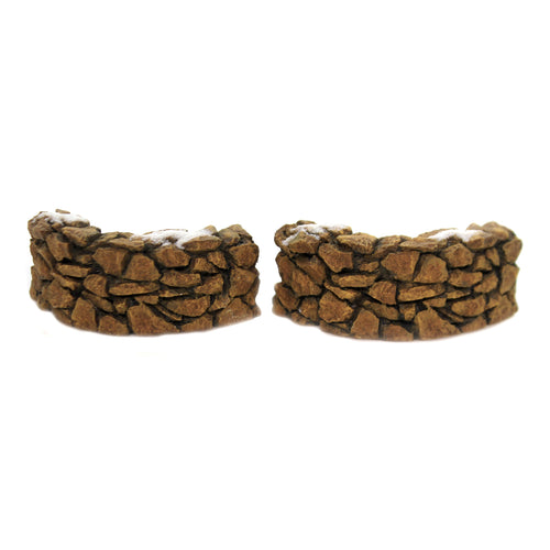 Department 56 Accessory Stone Curved Wall - - SBKGifts.com
