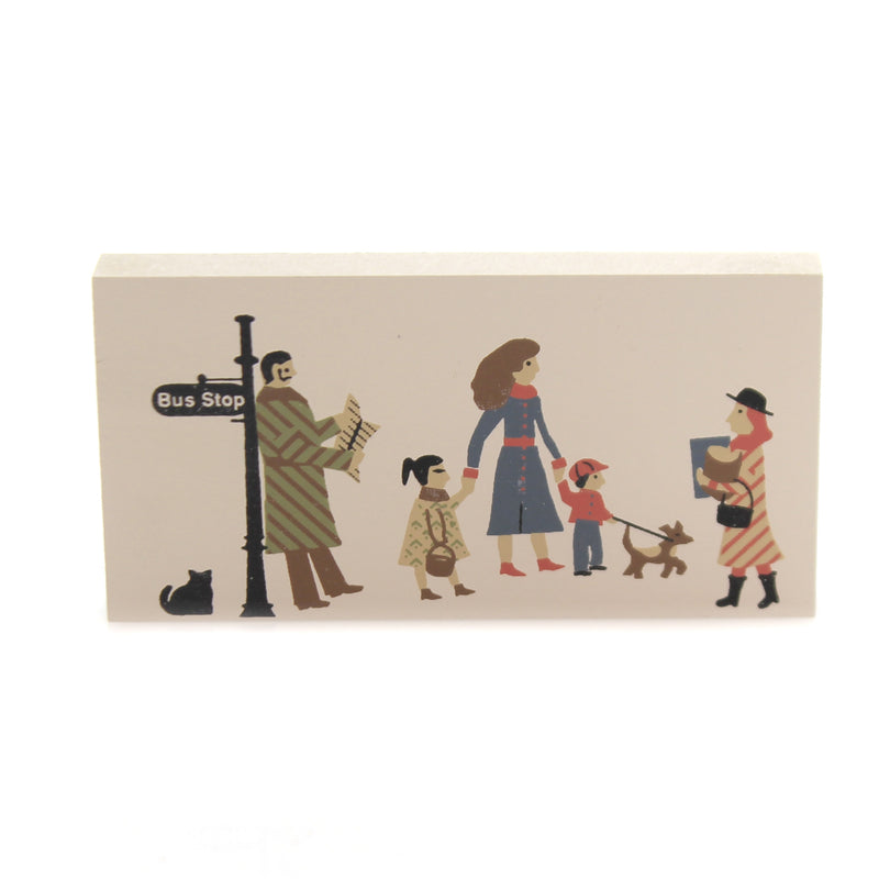 Cats Meow Village Bus Stop Wood Accessory Transit Work 170 (40943)