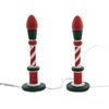 (41193) Department 56 Accessory Tree Light Street Light, 4.00 Inch, Christmas North Pole 6003192