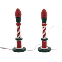 (41193) Department 56 Accessory Tree Light Street Light, 4.00 Inch, Christmas North Pole 6003192