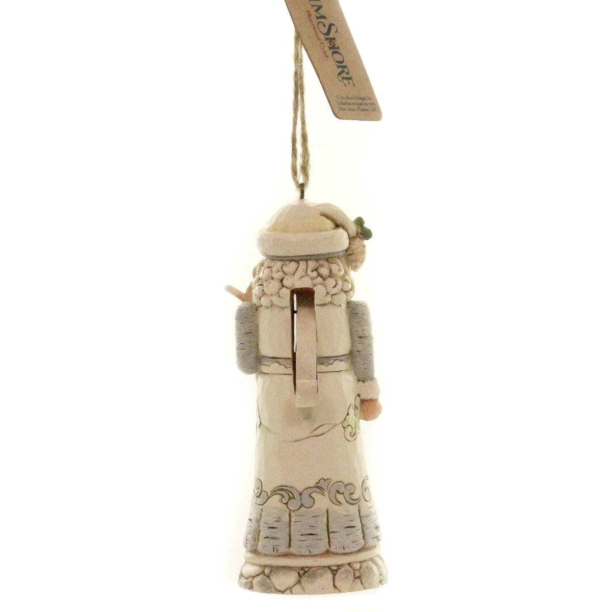 Jim Shore Santa Nutcracker White Woodland - - SBKGifts.com