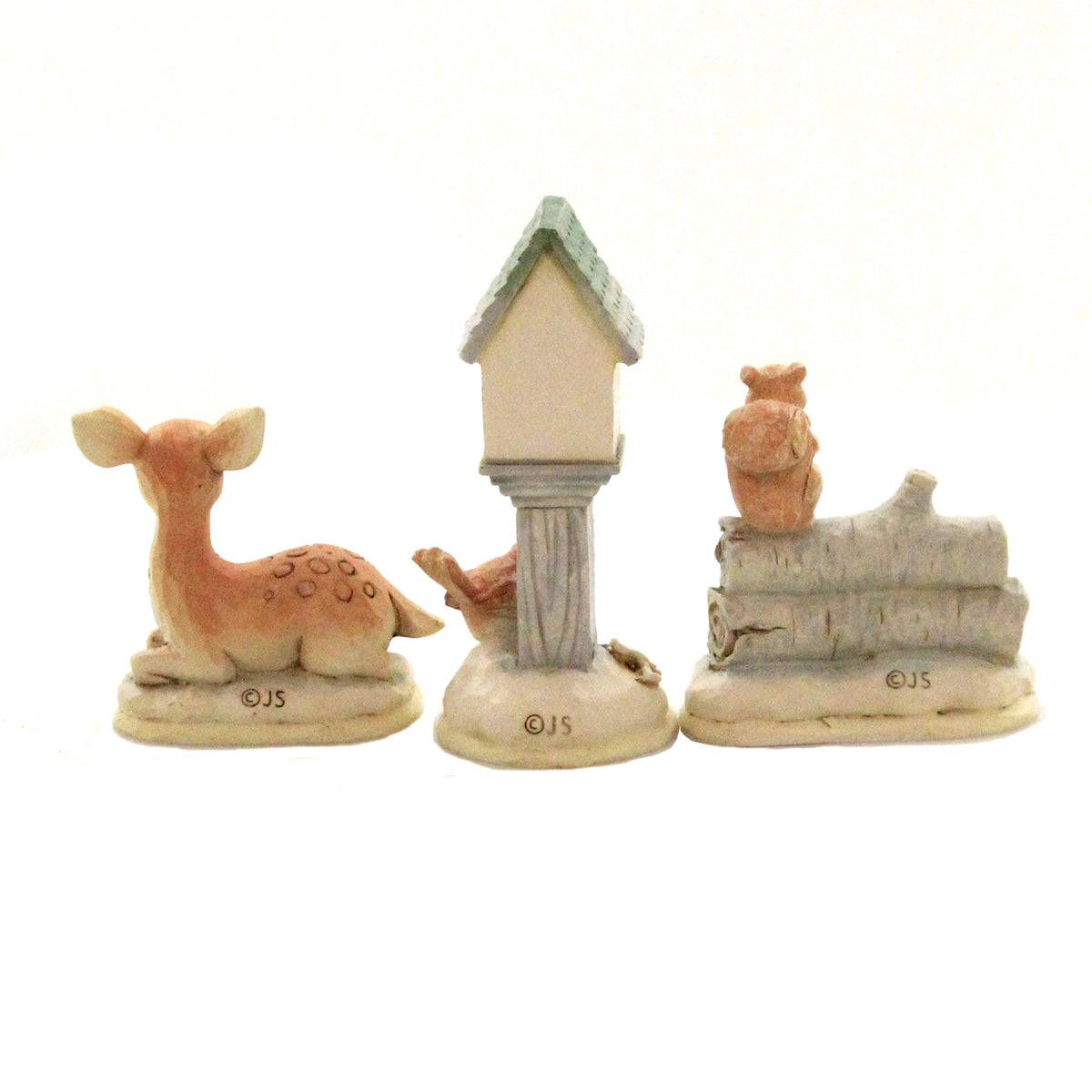 Jim Shore Woodland Mini Holiday Animal Set - - SBKGifts.com