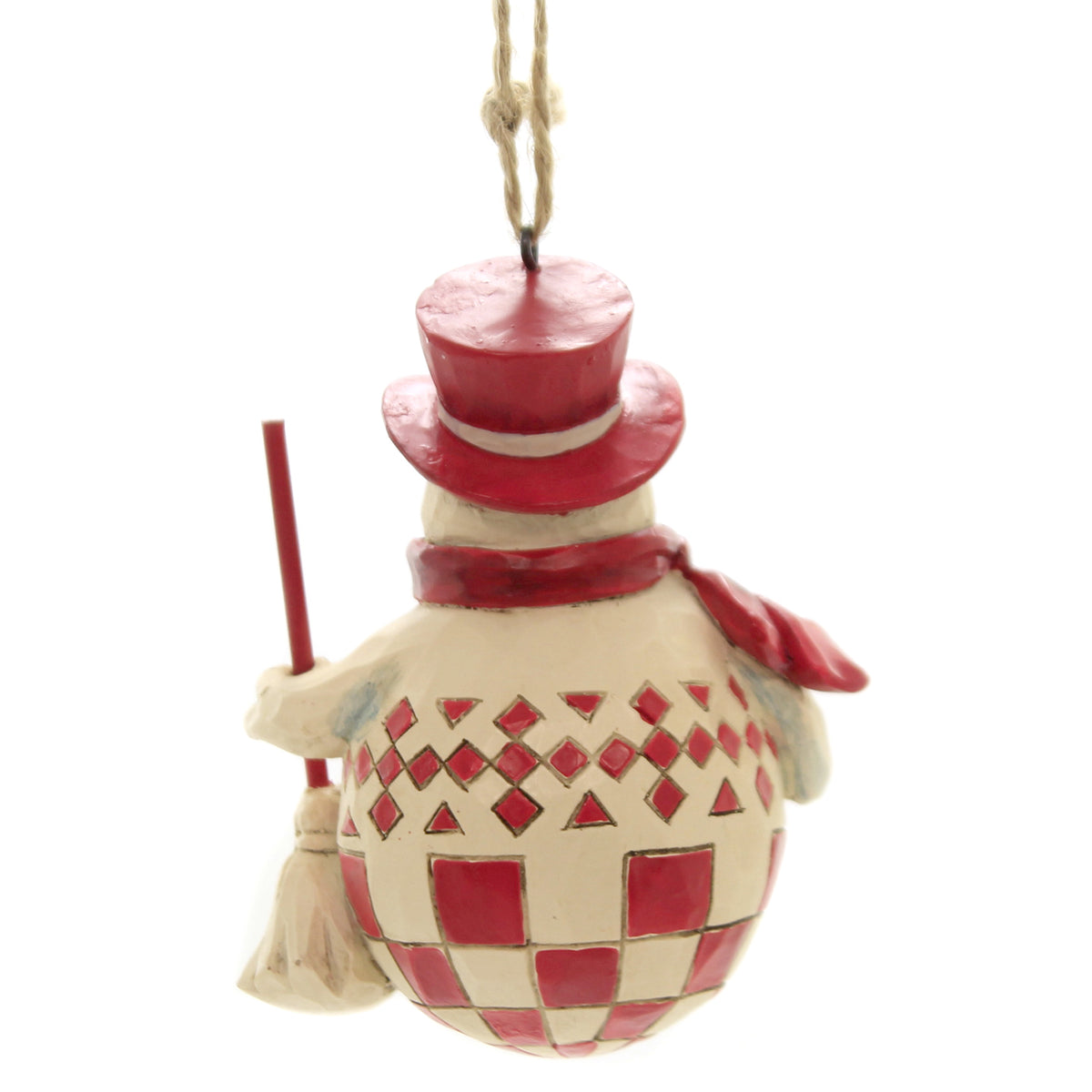 Jim Shore Nordic Noel Snowman Ornament - - SBKGifts.com