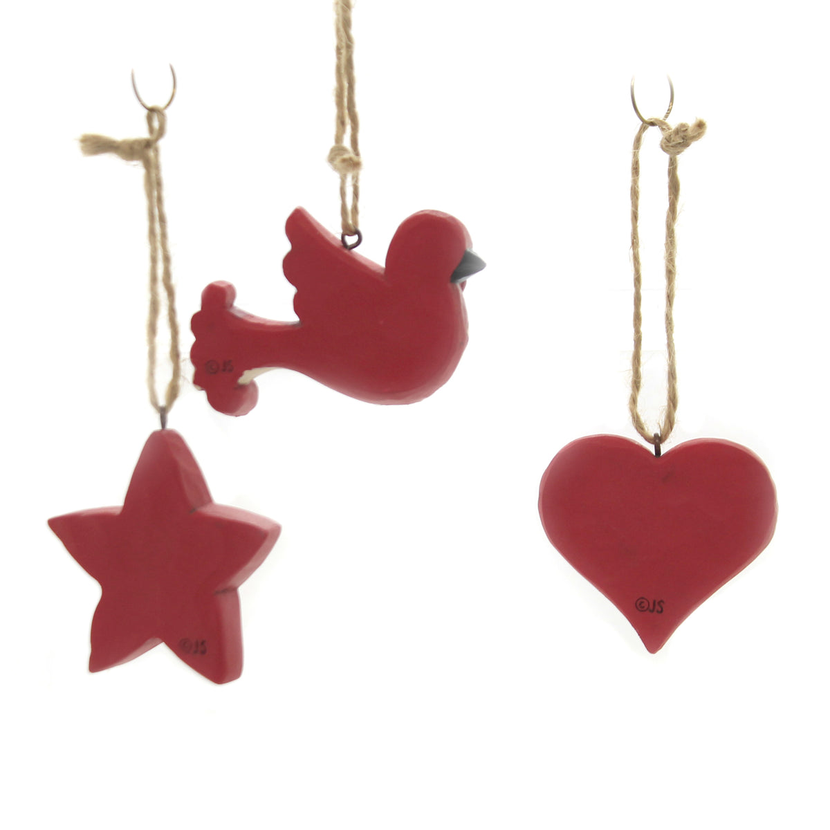 Jim Shore Nordic Noel 3 Piece Mini Ornaments - - SBKGifts.com