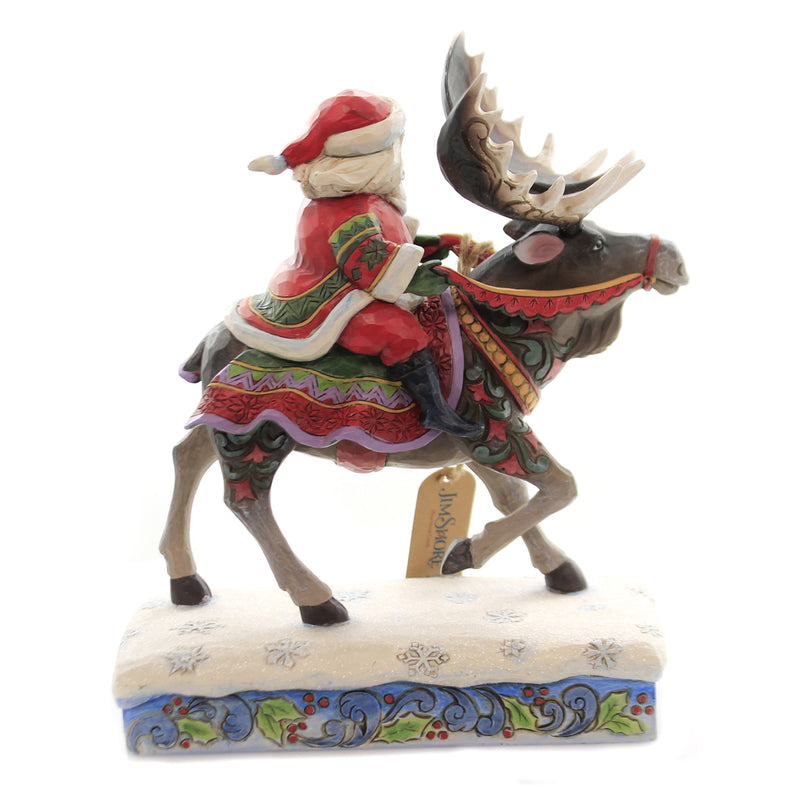 Jim Shore Merry Christ-Moose - - SBKGifts.com