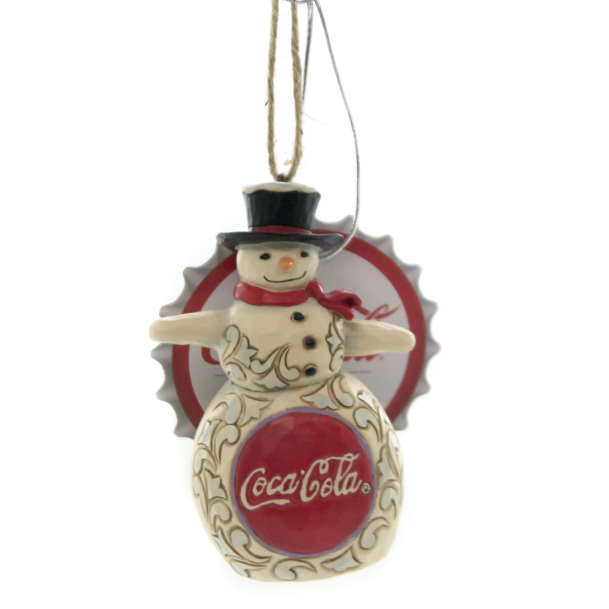 (41987) Coke Snowman Ornament