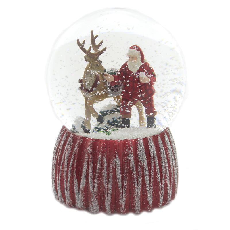 (42029) Musical Santa Dome With Reindeer