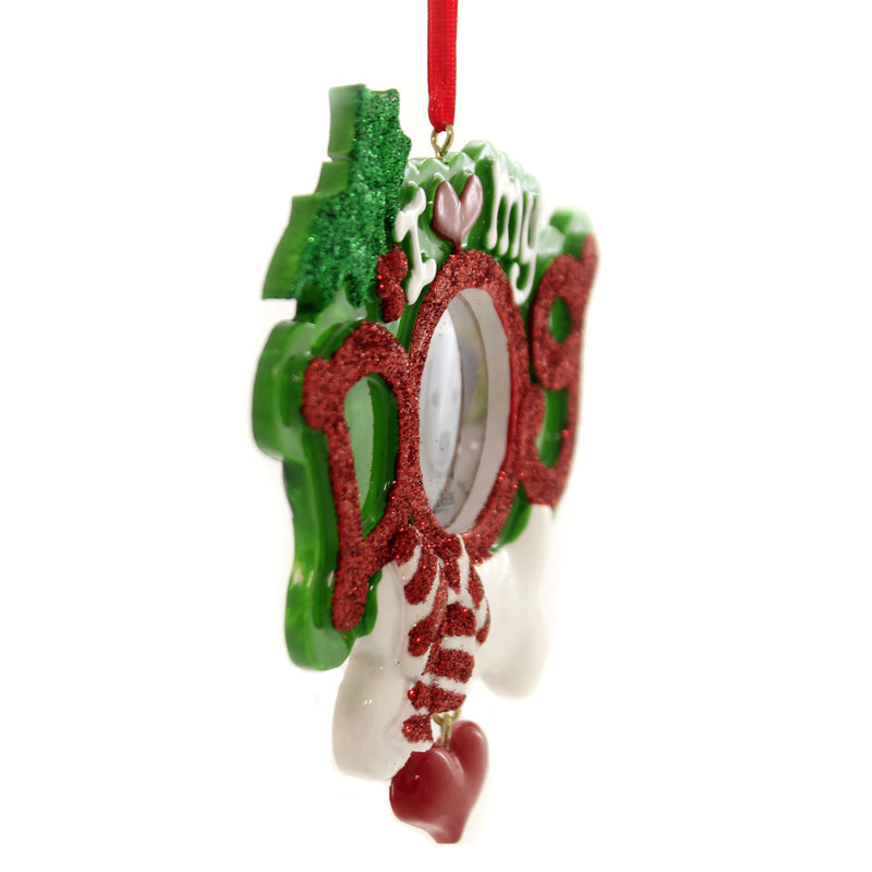 Holiday Ornaments Love My Dog Picture Frame - - SBKGifts.com