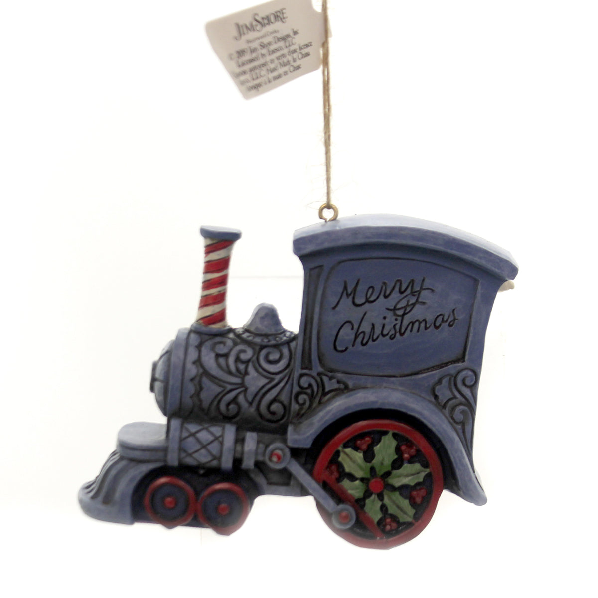 Jim Shore Santa In Train Engine - - SBKGifts.com