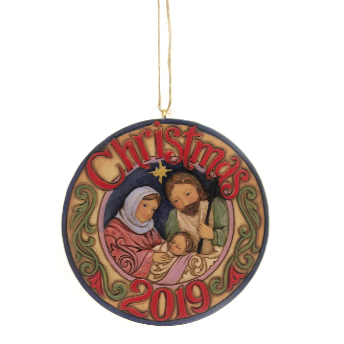 (42372) Holy Family Dated 2019 Ornament