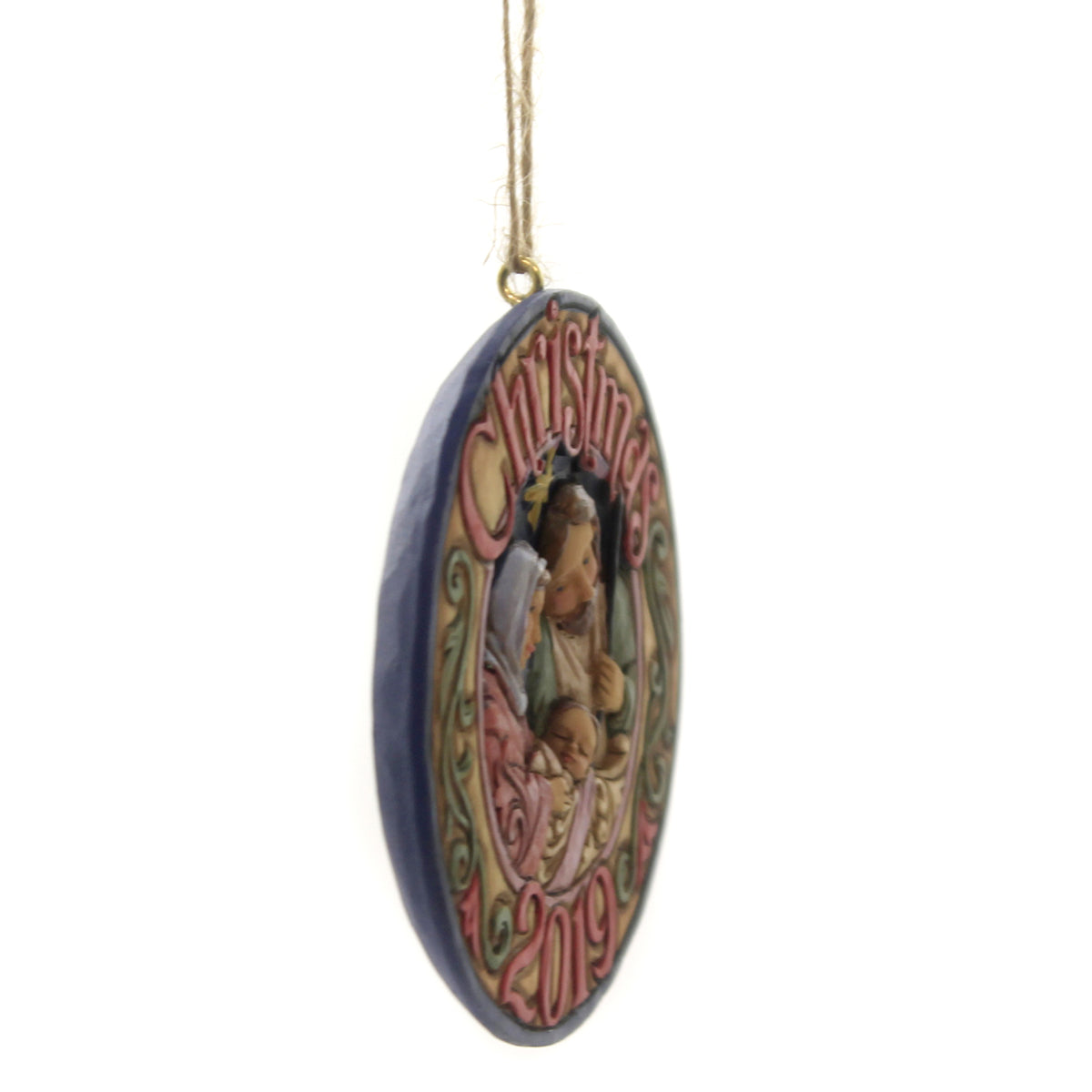 Jim Shore Holy Family Dated 2019 Ornament - - SBKGifts.com