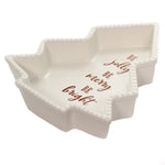 Tabletop Be Jolly Tree Shaped Bakeware - - SBKGifts.com