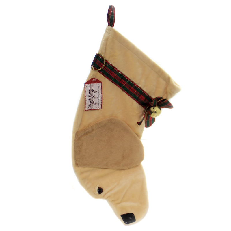 Christmas Yellow Labrador Stocking Fabric Dog Puppy Best Friend Hh01 (42835)