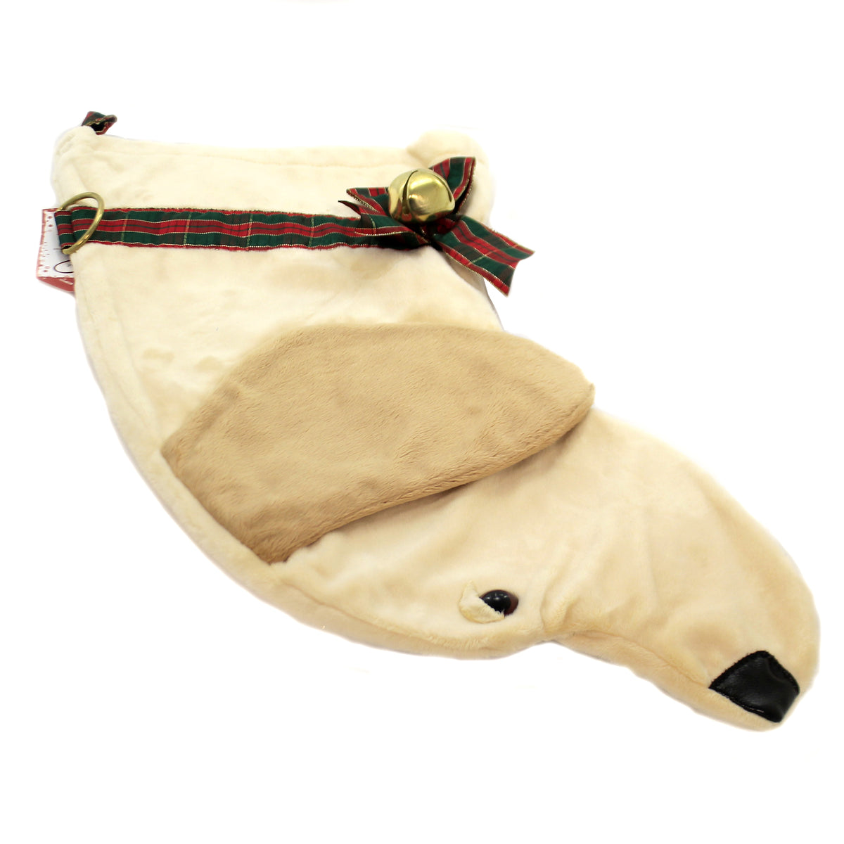 Christmas Yellow Labrador Stocking - - SBKGifts.com