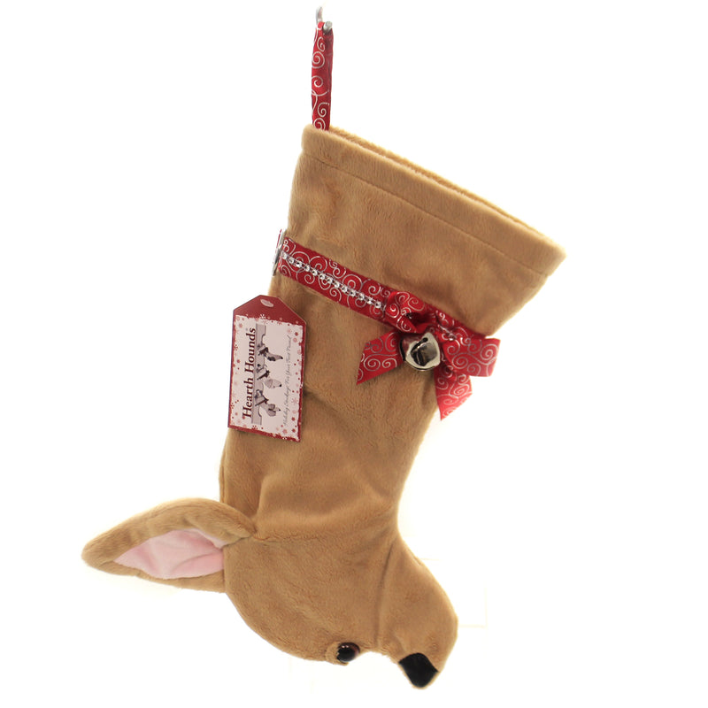 Christmas Chihuahua Stocking Fabric Dog Puppy Best Friend Hh17 (42840)