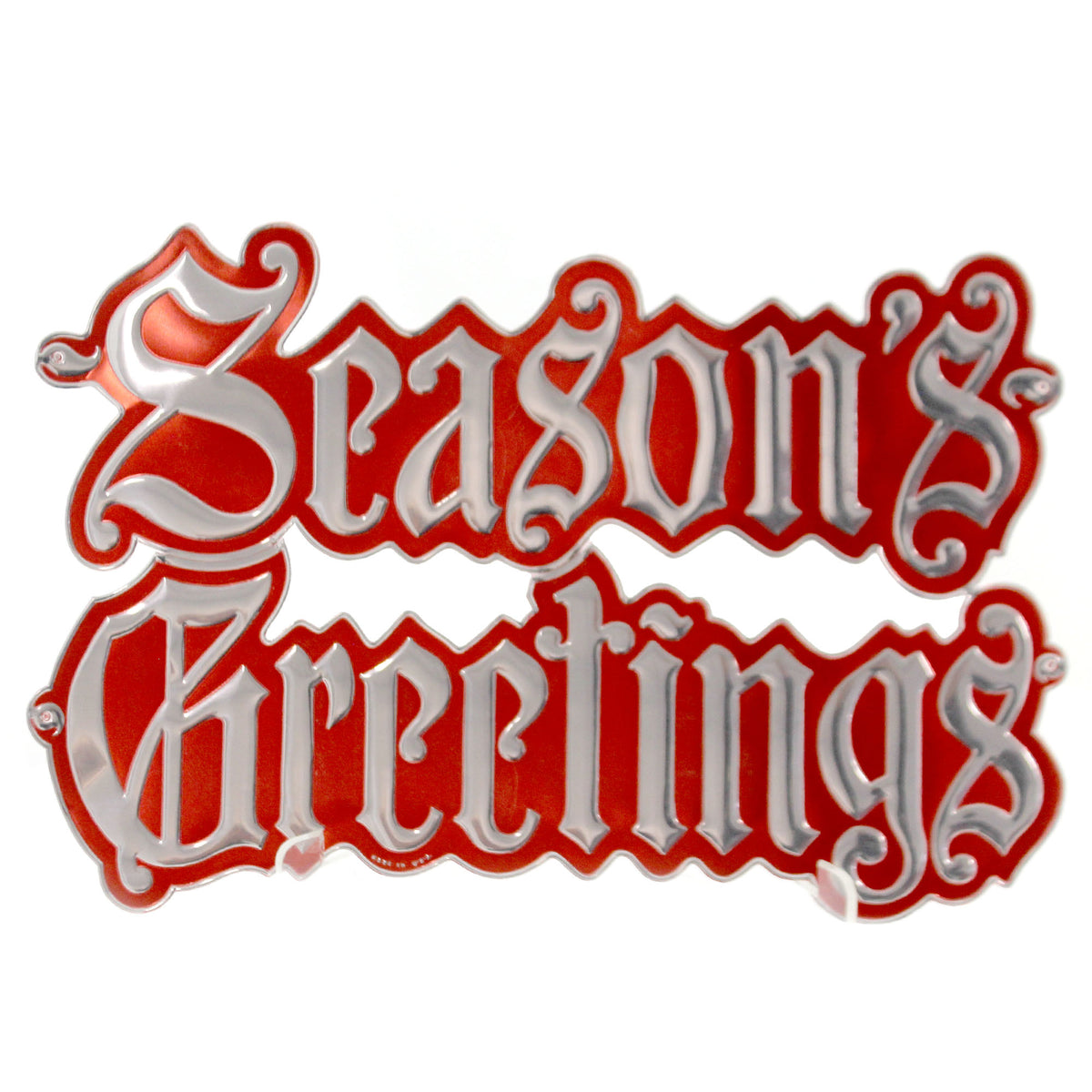 (43408) Seasons Greetings Foil Die Cut