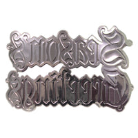 Christmas Seasons Greetings Foil Die Cut - - SBKGifts.com