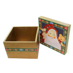Christmas Santa W/ Teddy Bears Lidded Box - - SBKGifts.com