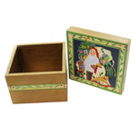 Christmas Santa W/ Horse Lidded Box - - SBKGifts.com