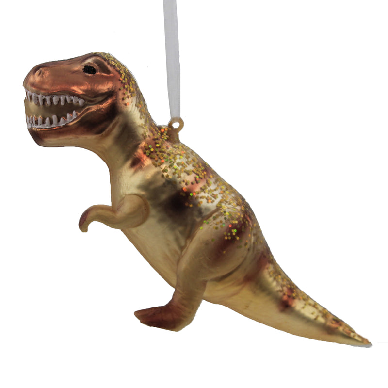 Holiday Ornament Tyrannosaurus Rex Glass Ornament Dino Dinosaur T-Rex 83975 (47356)