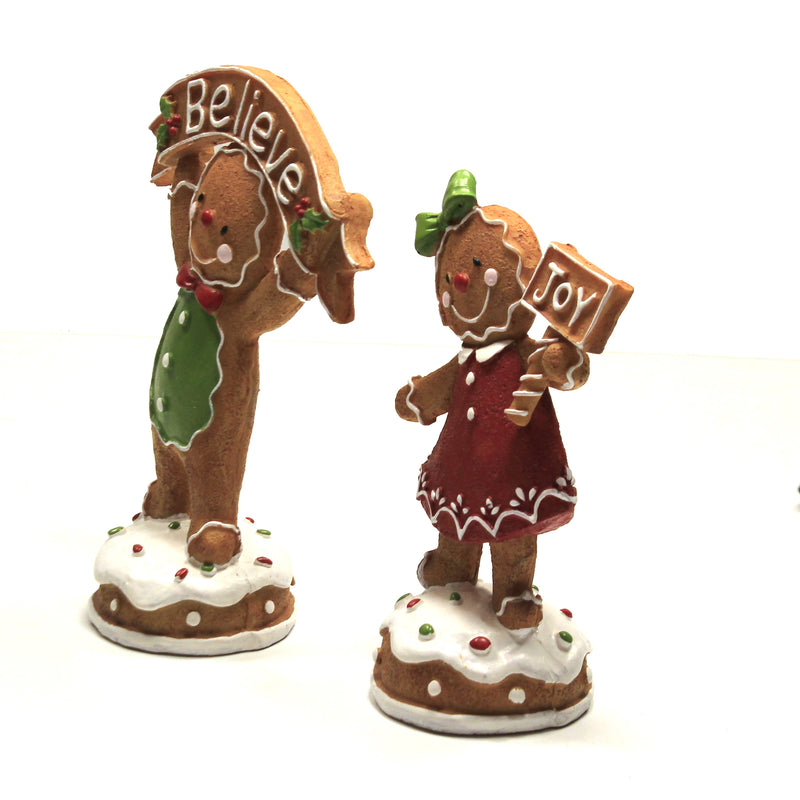 Christmas Gingerbread Couple - - SBKGifts.com