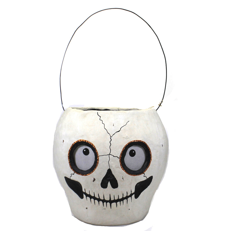 Halloween Skull Bucket Paper Velum Eyes Spooky Tj8658 (48828)