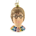 Holiday Ornament John Lennon Glass Singer Beatle Icon Imagine Go4266 (50956)
