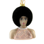 Holiday Ornament Diana Ross Glass Singer Sumpremes Motown Legend Go6418 (50959)