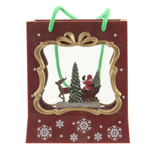 Christmas Light Up Gift Bag Water Table - - SBKGifts.com