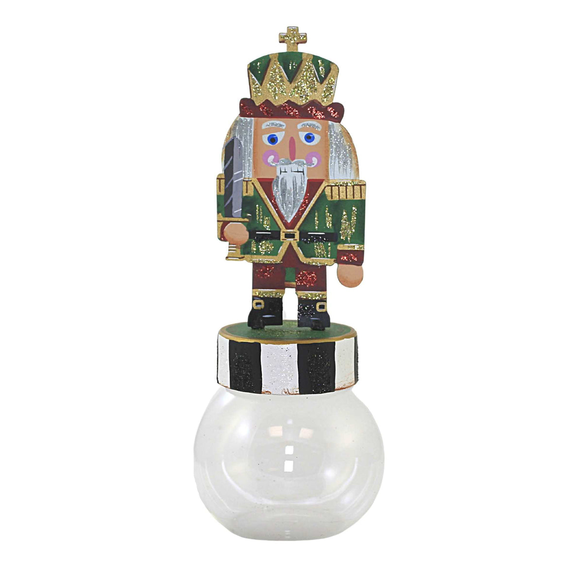 (53544) Elegant Nutcracker Bubble Jar
