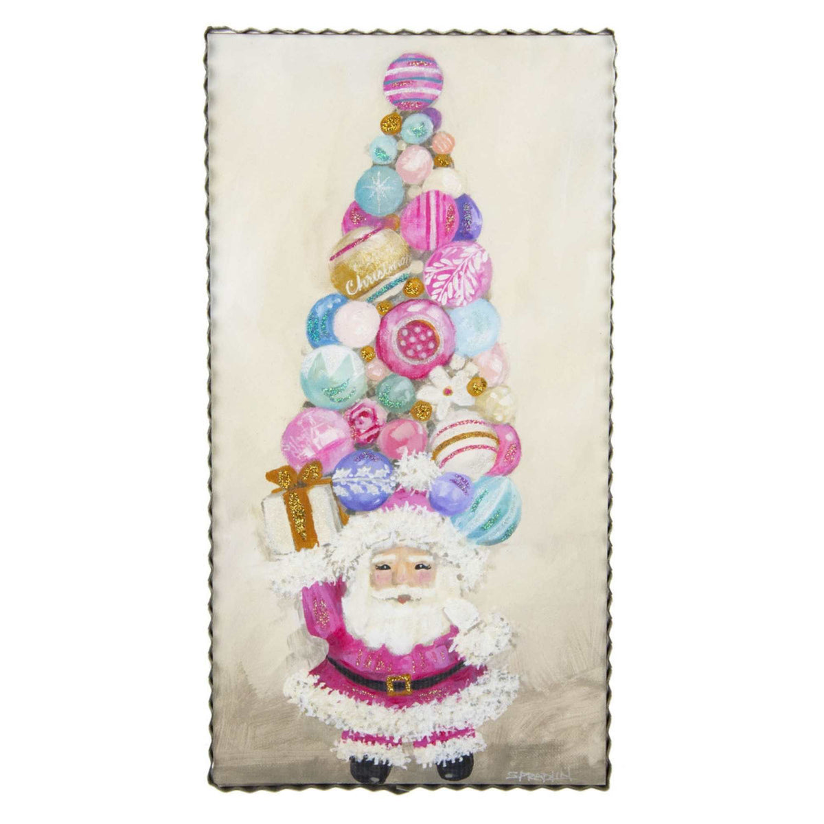 (53547) Gallery Vintage Santa Tree