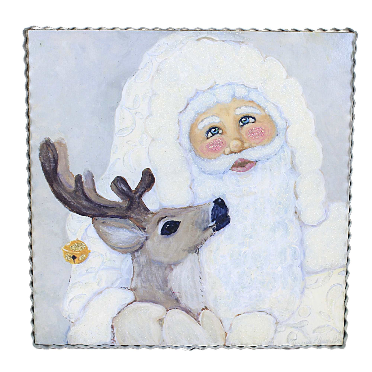 (53549) Hamilton Cream Santa Art