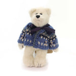 Boyds Bears Plush Hans Q Berriman Fabric Archive Teddy Bear Winter 91392 (5375)