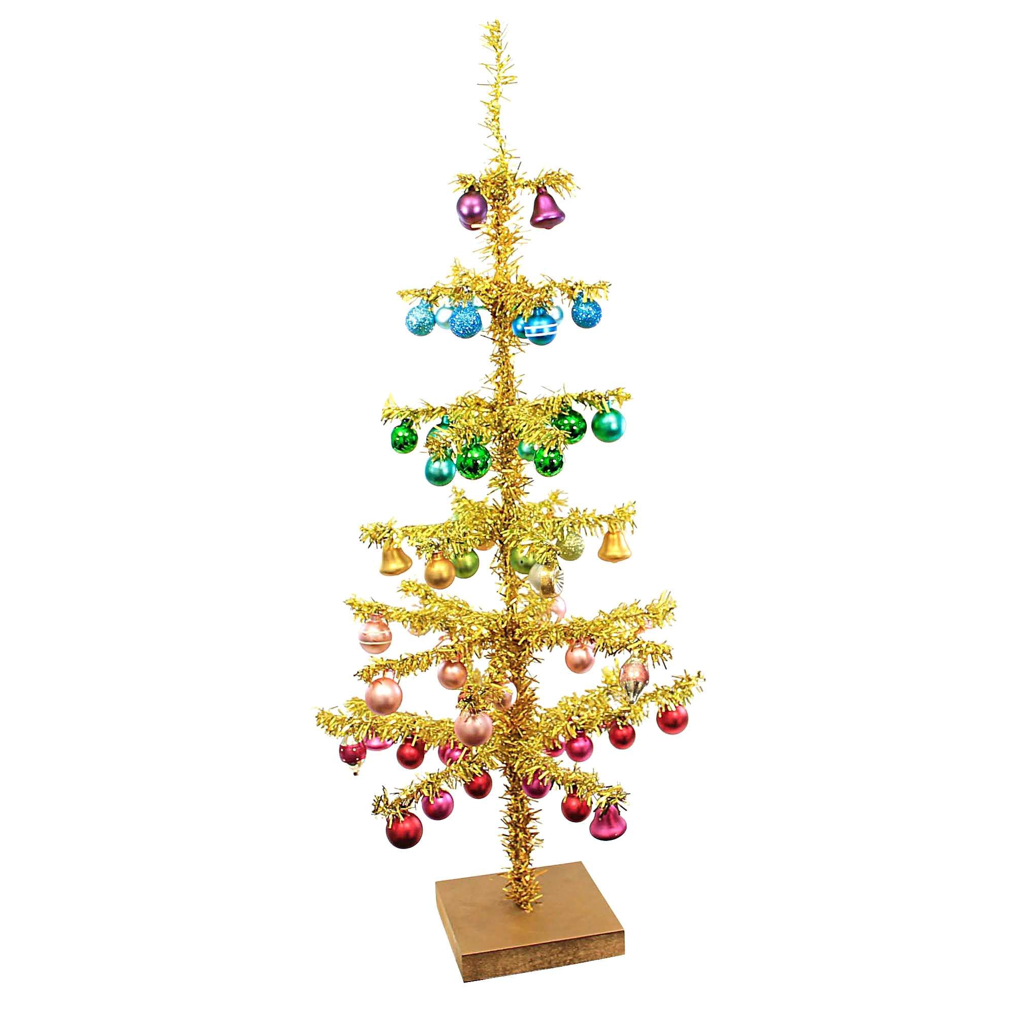 Cody Foster Decorated Tinsel Tree - 1 Tree 32 Inch, Plastic
