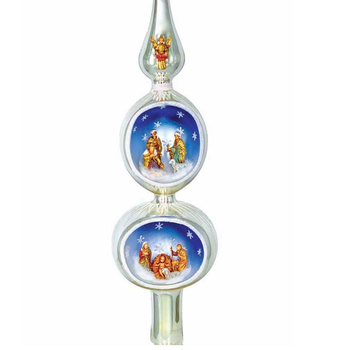 Heartfully Yours 17 Inch Oh, Holy Night Finial 1101. By The Ornament King