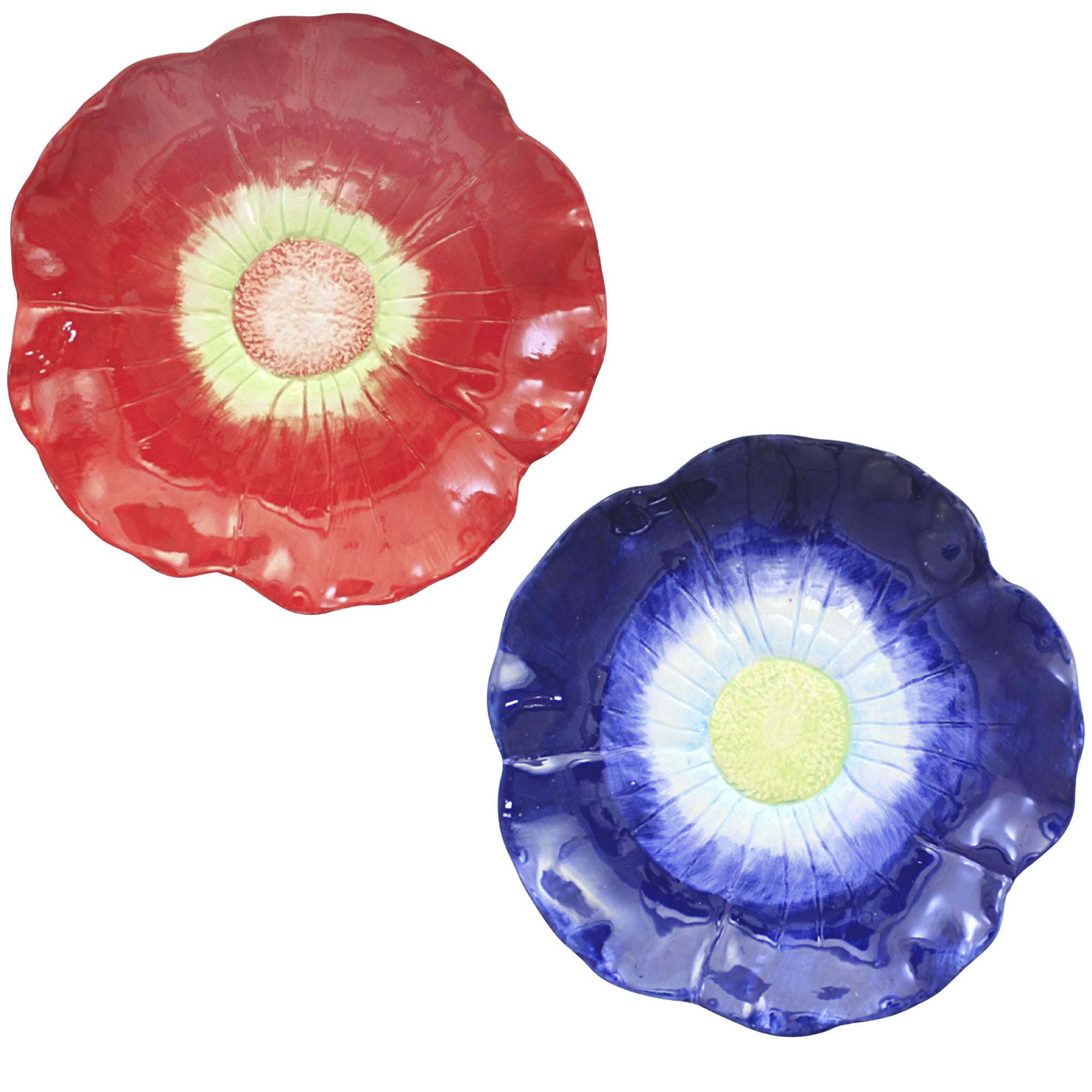 Transpac Flower Shaped Plate - Thumbnail 2